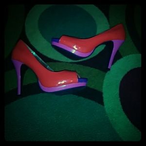 Rampage multicolored high heel
